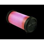 Wholesale LED Light Outdoor Drum Style Bluetooth Speaker MHS002 LED (Red)